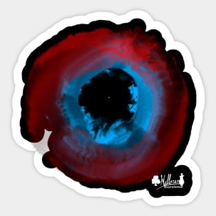 Planetary Ring Nebula Sticker